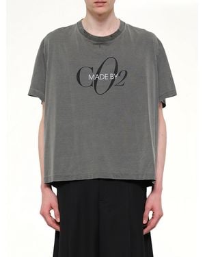 Doublet Co2 Air Yarn T-Shirt - Gray