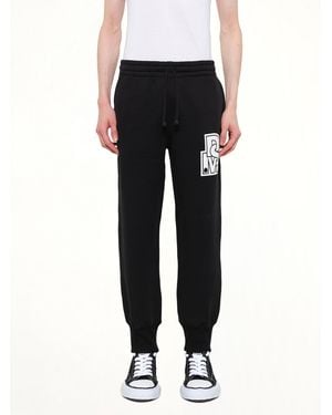 DSM KEI NINOMIYA Double Knit Jogger Trousers - Black