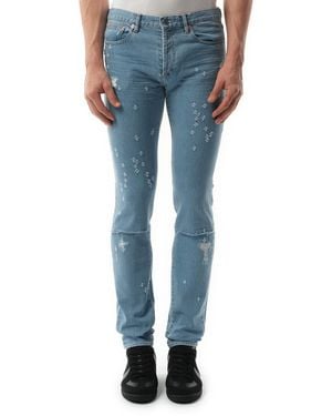 Givenchy Podium Destroy Jeans - Blue