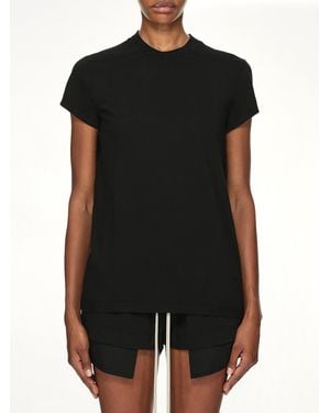 Rick Owens Cotton Jersey Small Level T-Shirt - Black