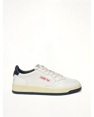 Autry Maison Kitsune Medalist Trainer - White