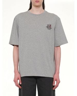 Loewe Loose Fit T-Shirt - Grey