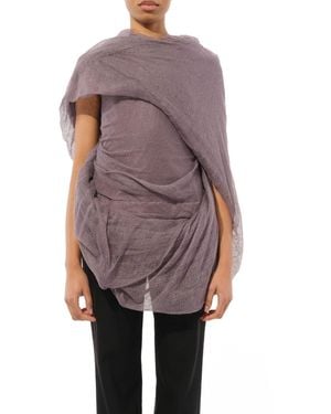 Rick Owens Woven Top - Purple