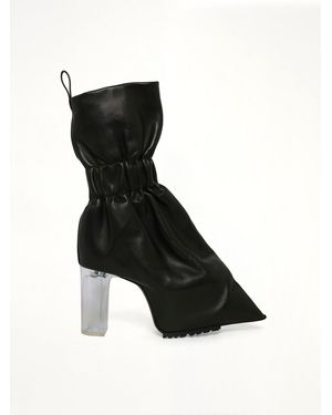 Rick Owens Cuffed Taquito Pull On - Black