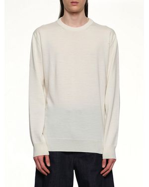 Jil Sander Heavy Weight Merino Wool - White