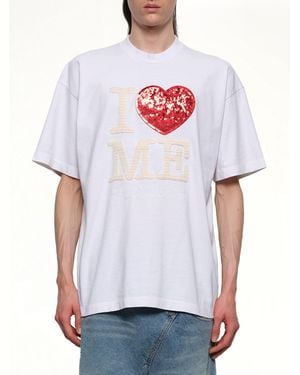 Doublet Grip-Love T-Shirt - White