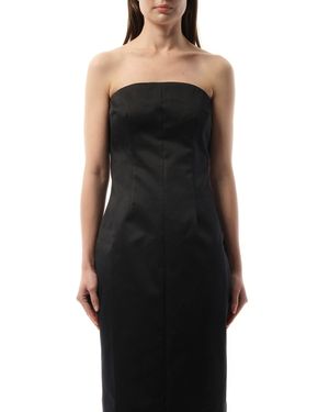 Entire studios Chute Dress, 100% Polyester, Size: Small - Black