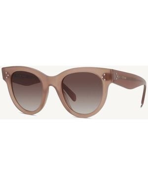 Celine Cl4003In Sunglasses With Gradient Lens - Natural