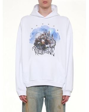 we11done City Hoodie - White