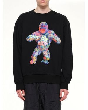 Juun.J King Kong Sweatshirt - Black