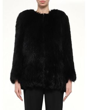 Linda Farrow Fur Jacket - Black