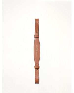 Loewe Branded Short Strap - White