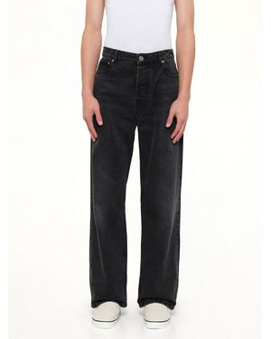 Ami Paris Large Fit Jeans - Black