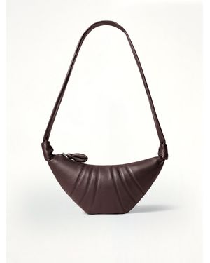 Lemaire Small Croissant Bag - White