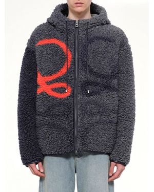 Loewe Hooded Jacket - Gray