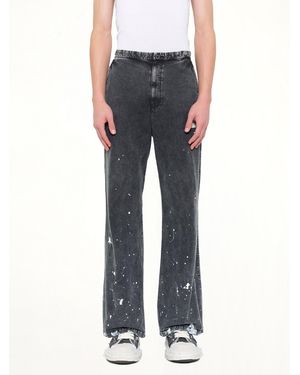 Maison Mihara Yasuhiro Distressed Corduroy Trousers - Grey