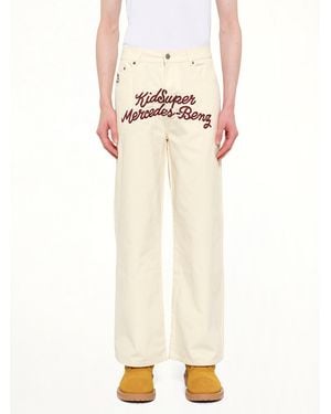 Kidsuper X Mercedes Benz Work Trousers - Natural