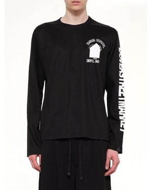 DSM KEI NINOMIYA Dsmu Long Sleeve T-Shirt - Black