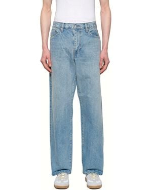 vowels Baggy Fit Denim - Blue