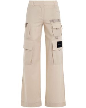 Off-White c/o Virgil Abloh Toybox Dry Multipacket N-Arrow Pants, 100% Wool - Natural