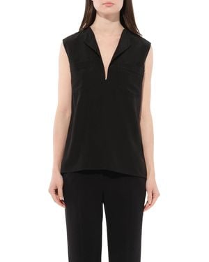 Givenchy Sleeveless Shirt - Black
