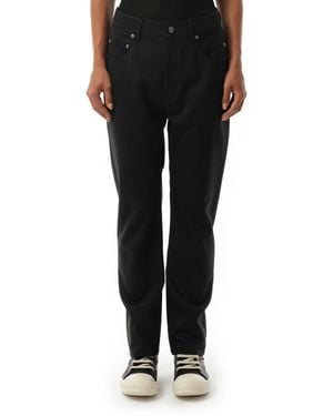 Rick Owens Detroit Cut Trousers - Black
