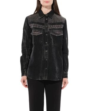 Givenchy Long Sleeve Shirts - Black