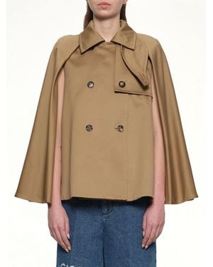 Loewe Cape Jacket - Natural