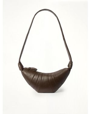 Lemaire Croissant Small Soft Nappa Leather Bag - White