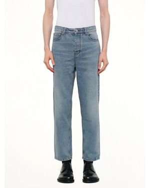Ami Paris Tapered Fit Jeans - Blue
