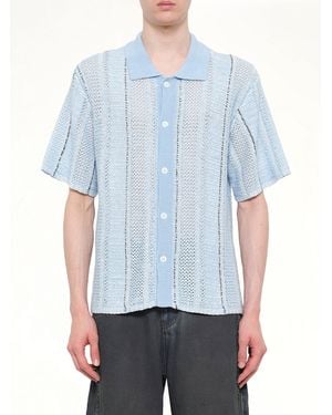 Feng Chen Wang Knited Shirt - Blue