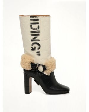 Off-White c/o Virgil Abloh For Riding Low Boot - White