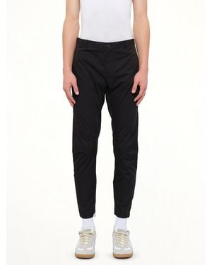 Lanvin Cut Biker Trousers - Black