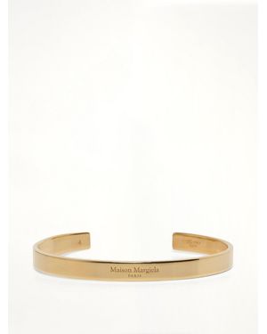 Maison Margiela Logo Reference Cuff 6.5Mm - Natural