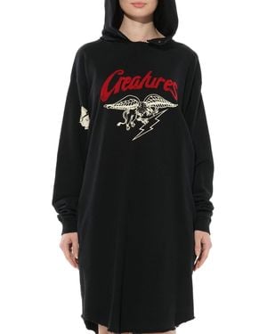 Givenchy Creatures Hooded Dress - Black