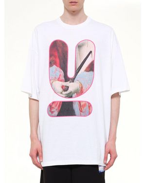 Undercover Portrait U Logo T-Shirt - White