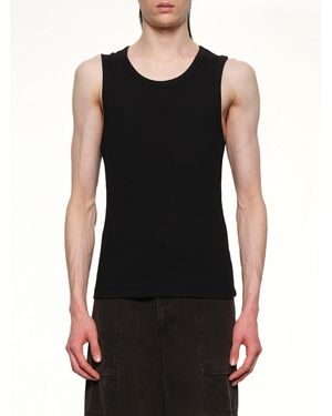 Entire studios Rib Tank Top - Black