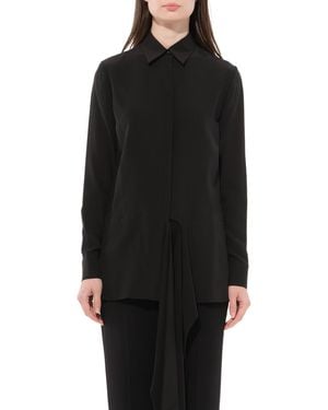 Givenchy Long Sleeve Blouse - Black