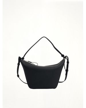 Loewe Mini Hammock Hobo Bag - Black
