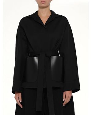 Alaïa Wrap Jacket - Black