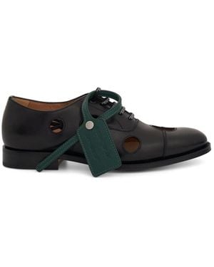 Off-White c/o Virgil Abloh X Churches Consul Shoes, 100% Calf Leather - Black