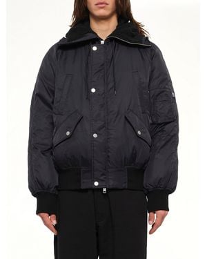 MM6 by Maison Margiela Nylon Utility Jacket - Blue