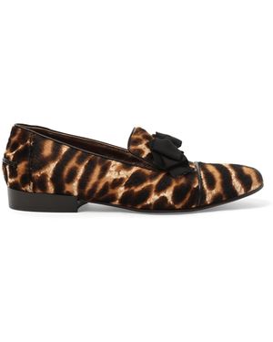 Lanvin Loafer W/Bow - Brown