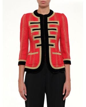 Givenchy Blazer Jacket - Red