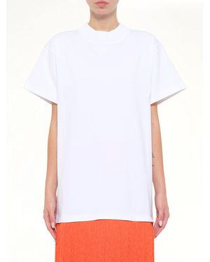Alaïa Fringed T-Shirt - White