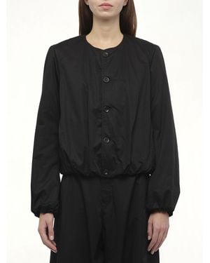 Lemaire Wadded Blouson, 100% Cotton - Black