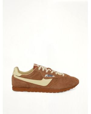 Autry Windspin Low Trainer - Brown