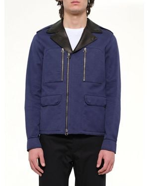 Lanvin Leather Jacket - Blue