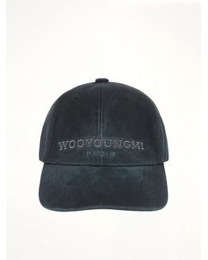 WOOYOUNGMI Denim Cap - Blue