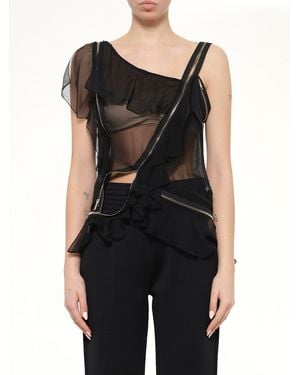 Givenchy Podium Sleeveless Top - Black